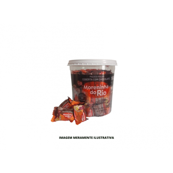 PACOCA ROLHA - MORENINHA DO RIO - 1Kg CHOCOLATE - PT